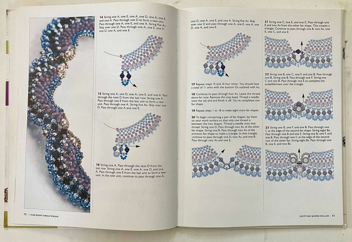 I CAN Right Angle Weave - Mabeline Gidez. Softcover. 1st Ed. 2012