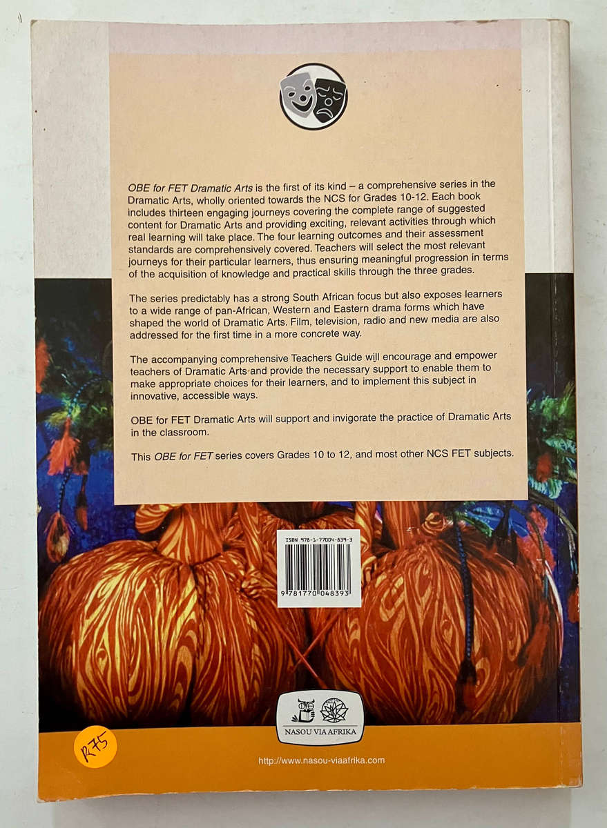 Dramatic Arts Gr 11 NCS Ed. (Learner's Book) - Ciro, Guhrs, et al. Softcover. 1st Ed 3rd Impr 2007