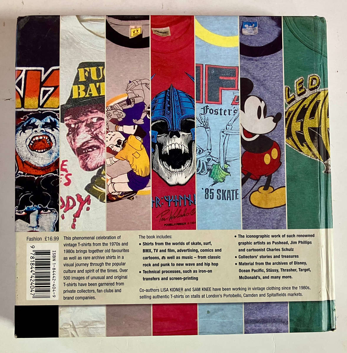 Vintage T-Shirts - Lisa Kidner & Sam Knee. Hardcover no dj,  1st Edition 2006