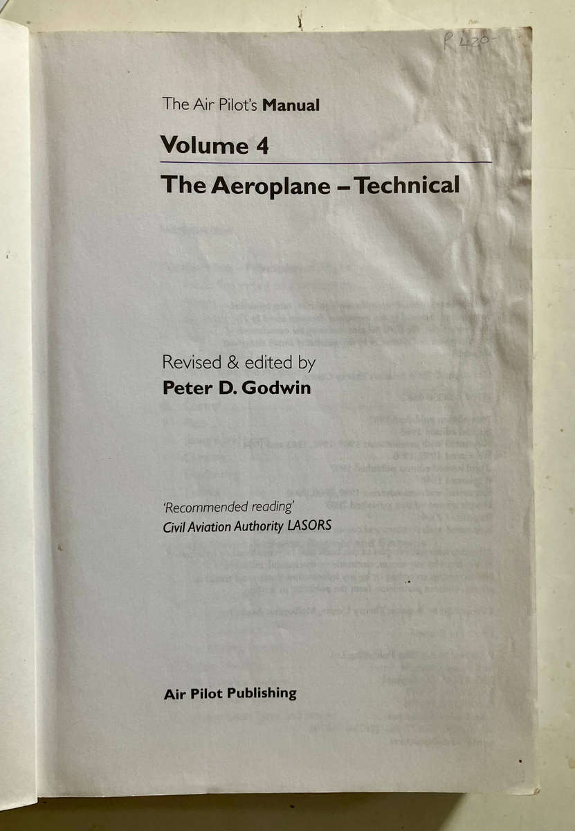 The Aeroplane : Technical - Peter D Godwin. Softcover, 4th Ed. 3rd Impr. 2006