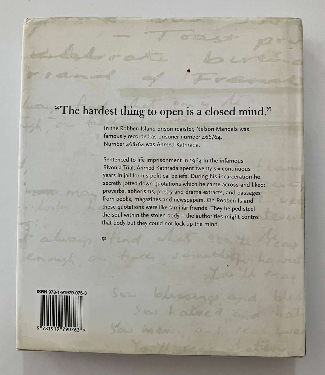 A Simple Freedom - Ahmed Kathrada. SIGNED hardcover w dj, 1st Ed. 2008