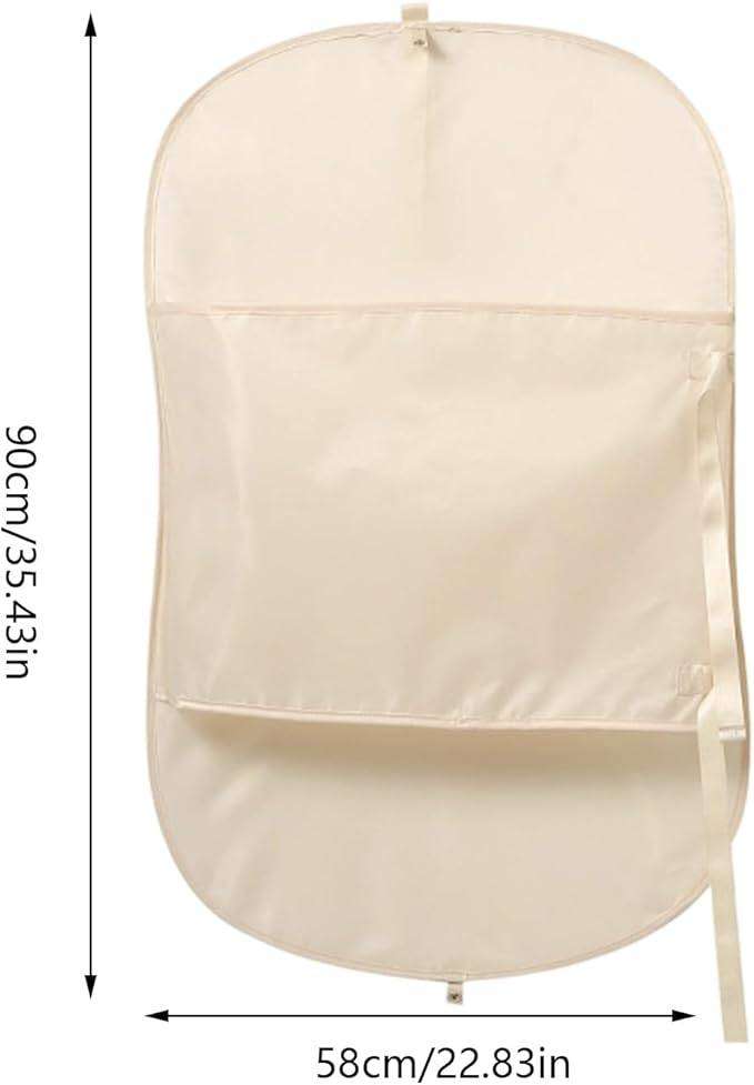 Portable Closet Garment Cover Organizer beige