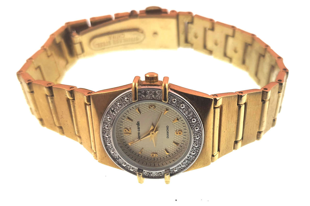 PIERRE CARDIN DIAMOND WATCH - ONLY ONE AVAILABLE