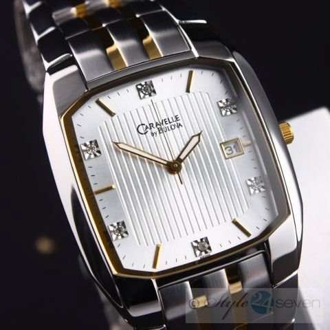 BULOVA CARAVELLE Authentic Branded Gents Diamond Watch