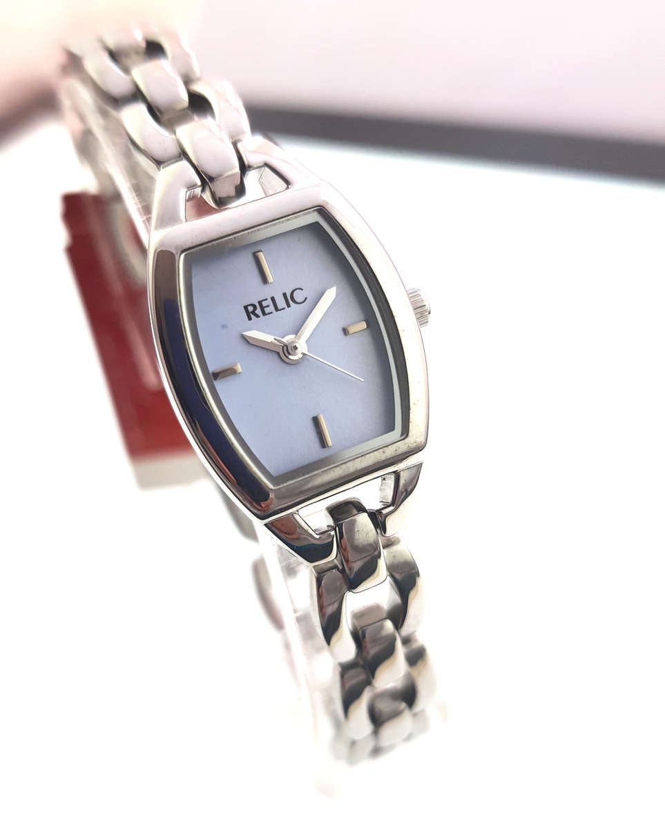 RELIC by FOSSIL -  BULK LOT OF 5 RELIC WATCHES - DAMAGED MECHANISMS