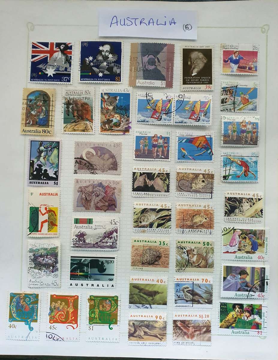 STAMP LOT - AUSTRALIA
