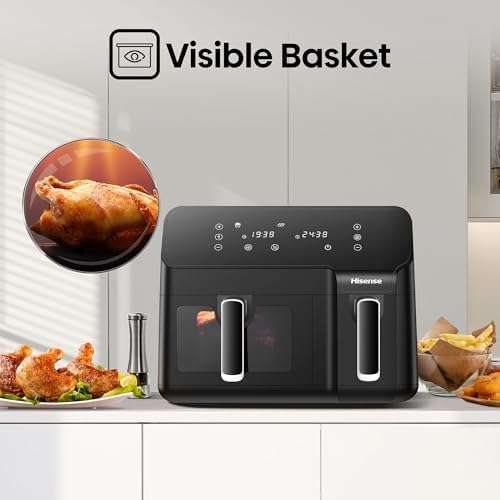 Hisense Dual Basket Air Fryer - H09AFBK2S5