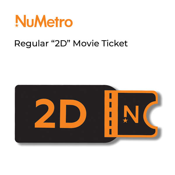 2 x NuMetro 2D Movie tickets