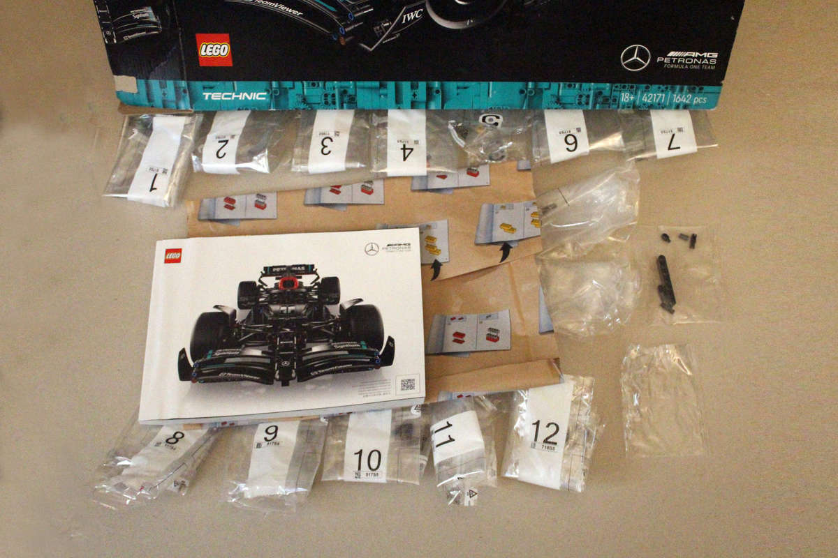 LEGO 42171 Mercedes-AMG W14 E Performance Formula 1 car