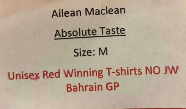 McLaren - Hugo Boss - Mercedes Benz T shirts x2 Size Medium