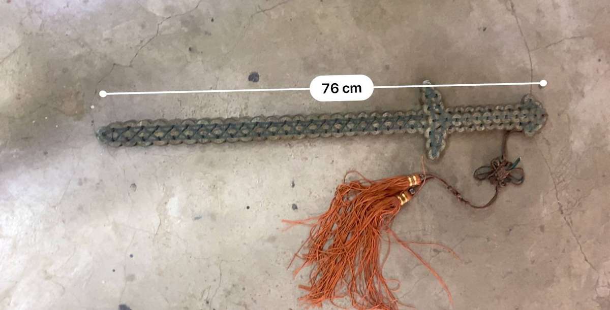 Rare Vintage Chinese Luck Sword