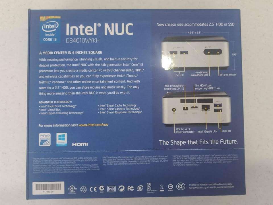 Intel NUC i3 Mini PC