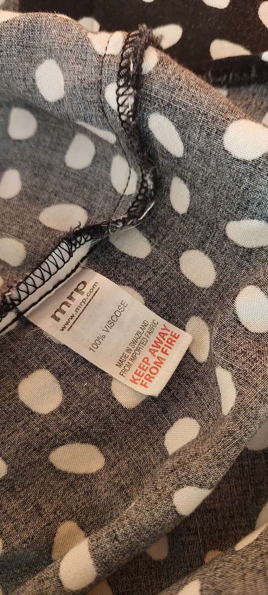 Ladies Polkadot OAKRIDGE Sleeveless blouse Size XXL