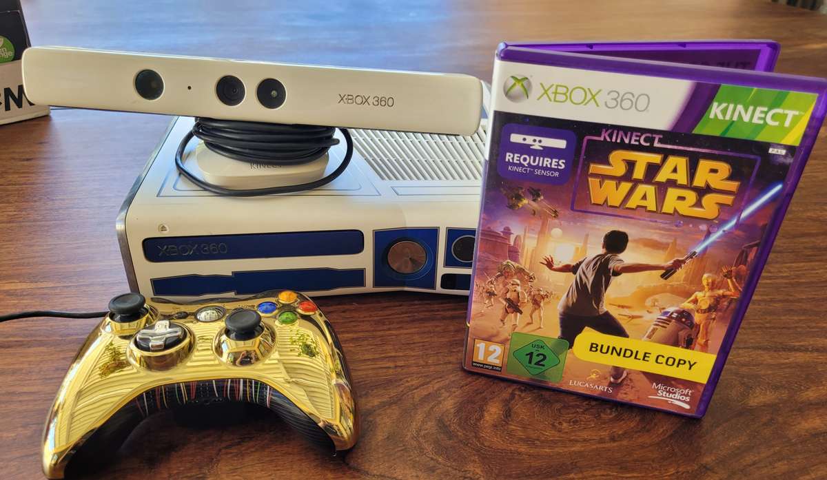 Xbox 360 Star Wars Limited Edition Console and Kinect Bundle