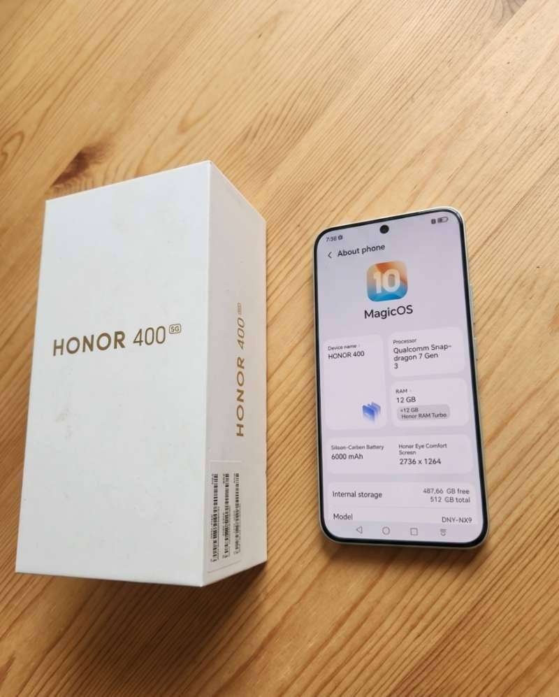 Honor 400 5G - 512GB 12GB RAM Meteor Silver