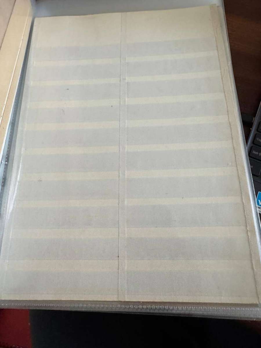 35 A4 Stamp Holders ideal for duplicate stamps or dealers