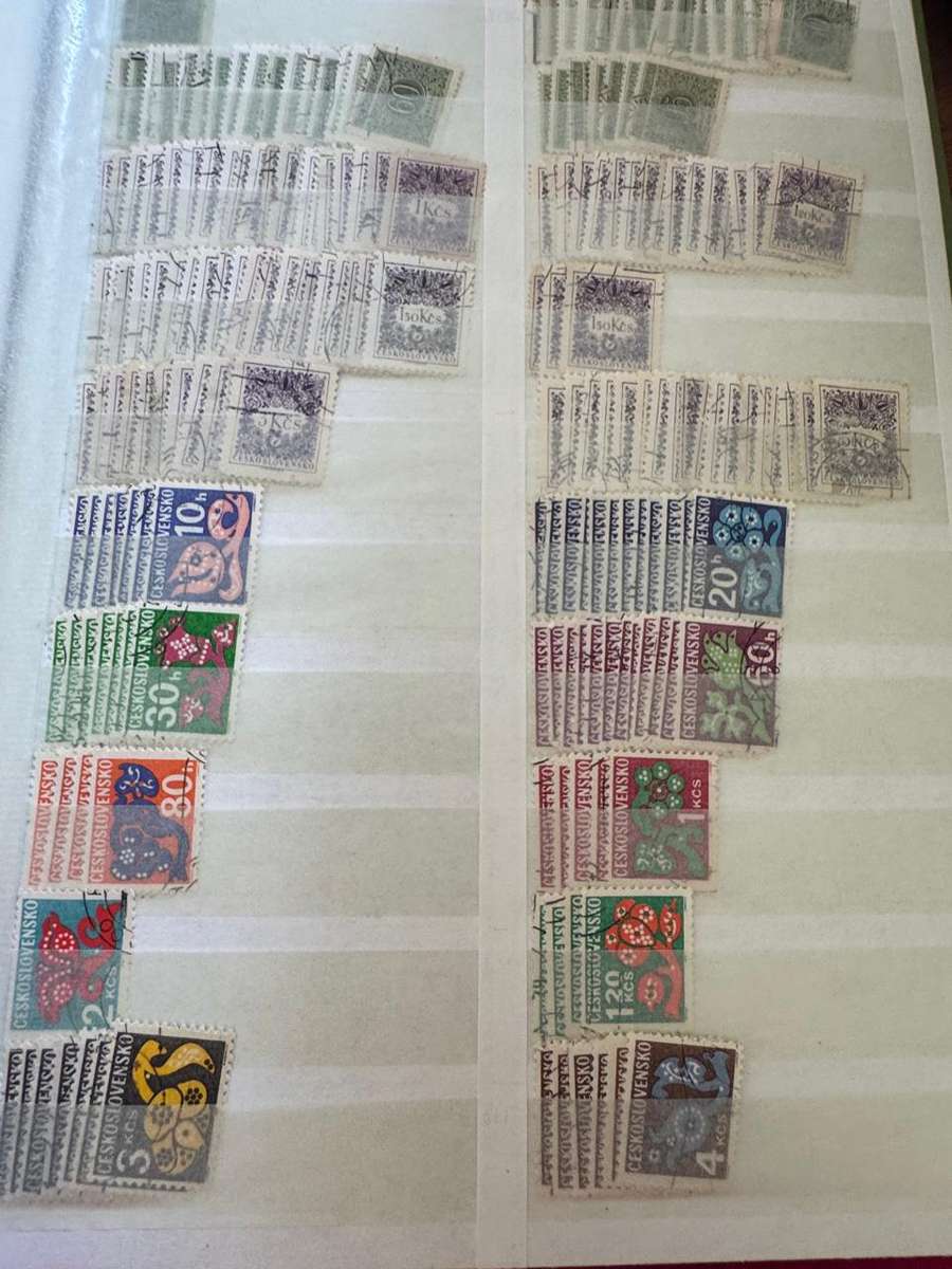 Netherlands, Ceskoslovensko, Nethelands -India, Argentina, Guiana, British Honduras, Chile St*amps