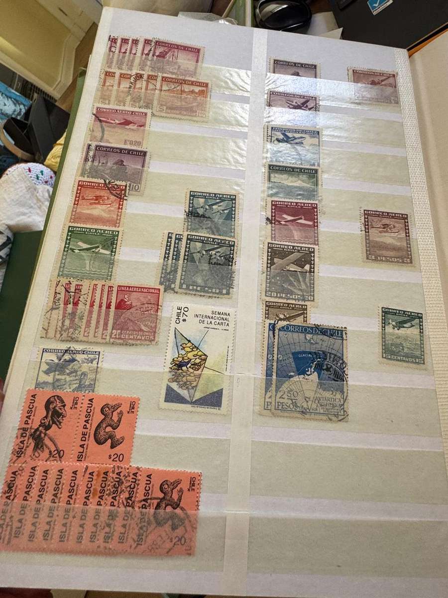 Netherlands, Ceskoslovensko, Nethelands -India, Argentina, Guiana, British Honduras, Chile St*amps