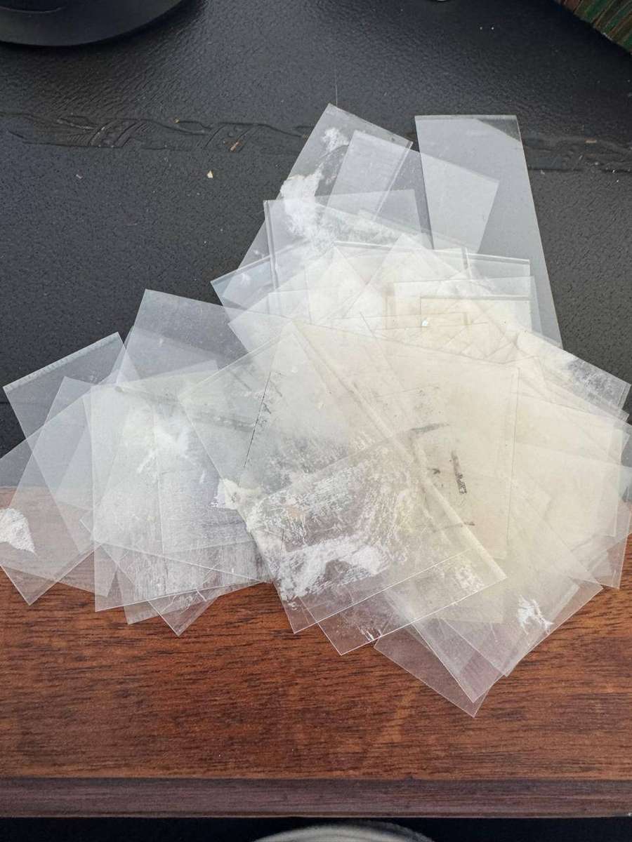 100 x clear stamp mounts