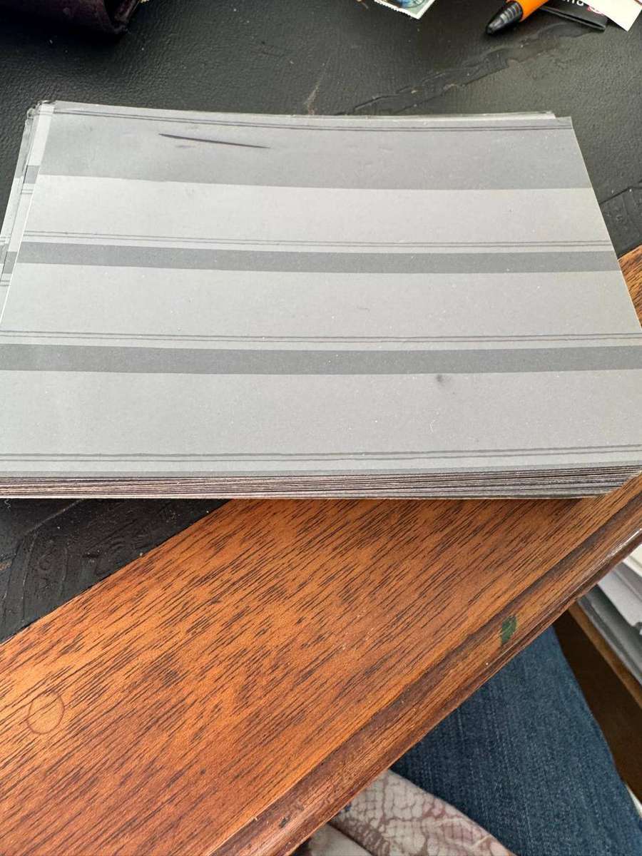 Stamp Mount Cards  x50