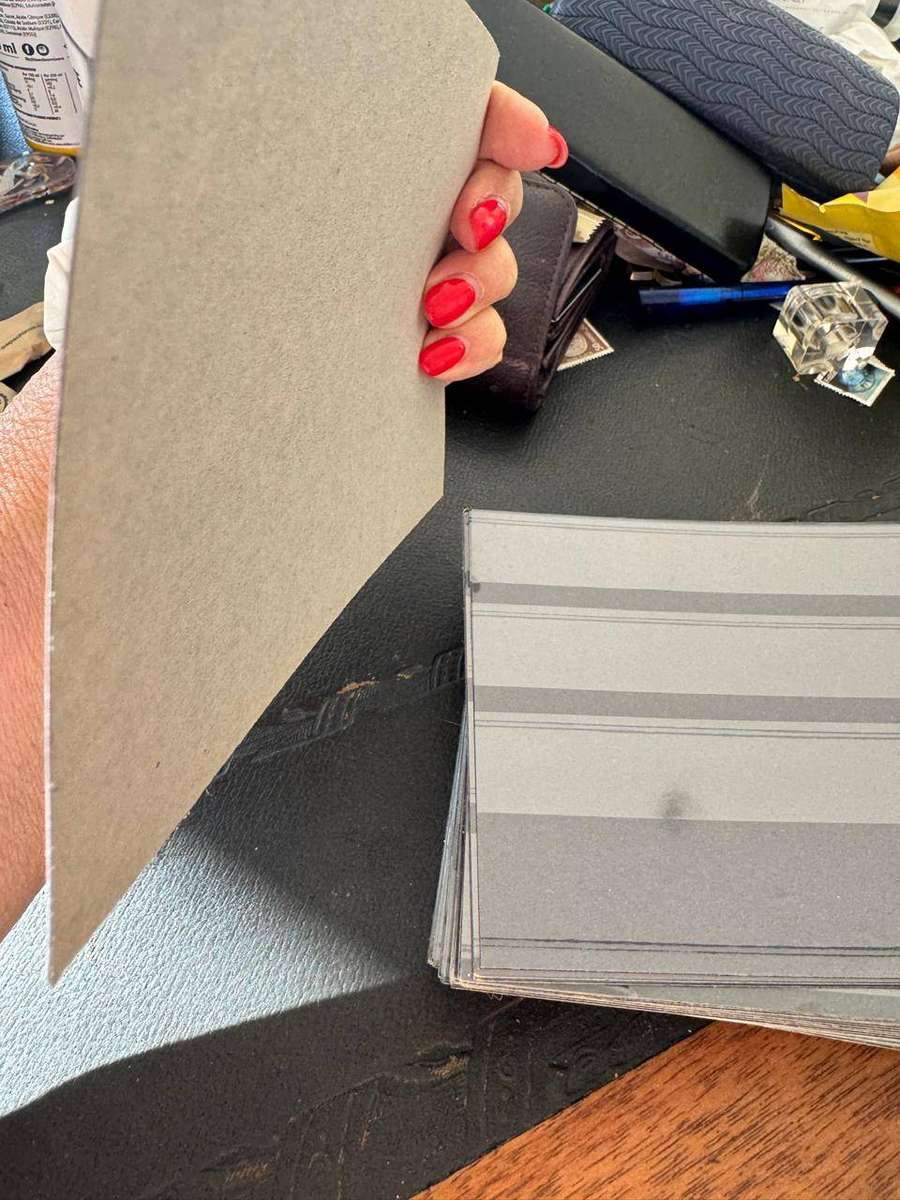 Stamp Mount Cards  x50