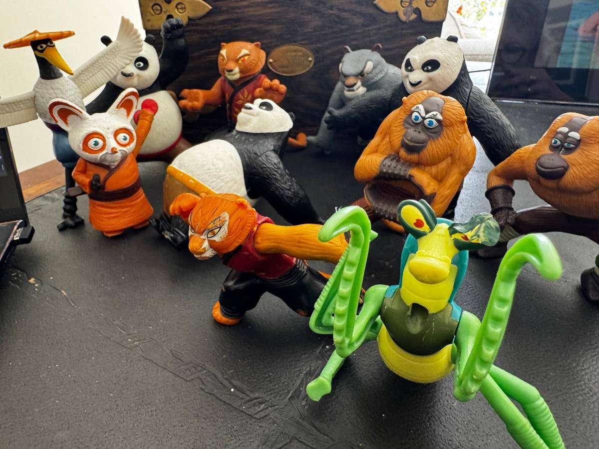 Kung Fu Panda Mc Donalds Figurines x 11