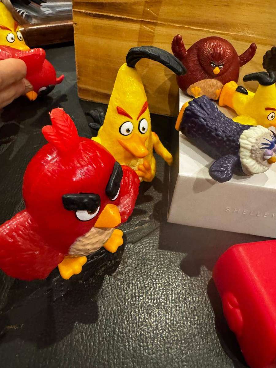 Angry Birds Figurines from McDonald's x10