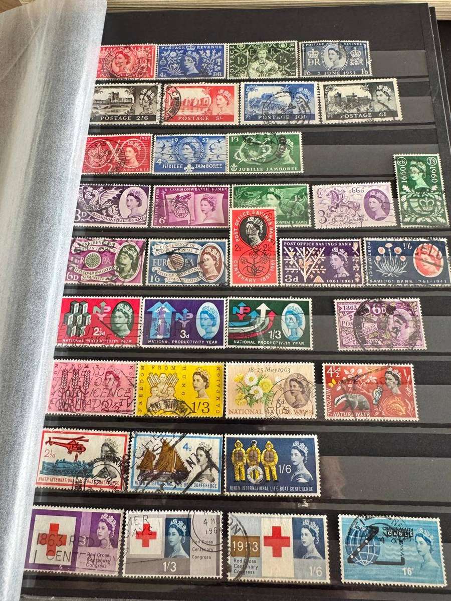 GREAT BRITIAN USED STAMPS