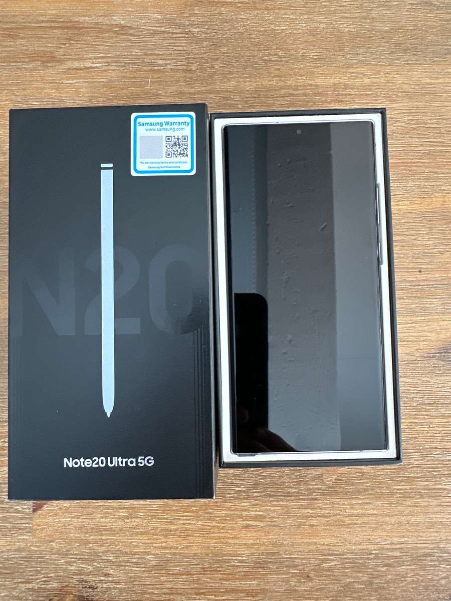 Samsung Galaxy Note 20 Ultra, Mystic White, 256GB, Dual Sim