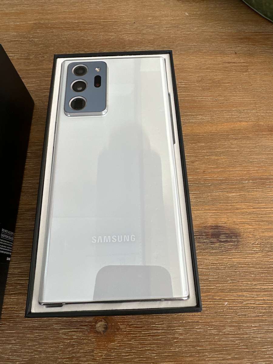 Samsung Galaxy Note 20 Ultra, Mystic White, 256GB, Dual Sim