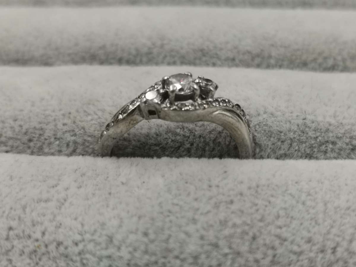 925Silver: Dazzling Ring - Multiple CZ - Size P