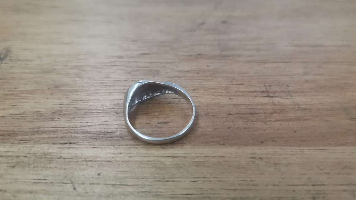 Wavy Silver Ring