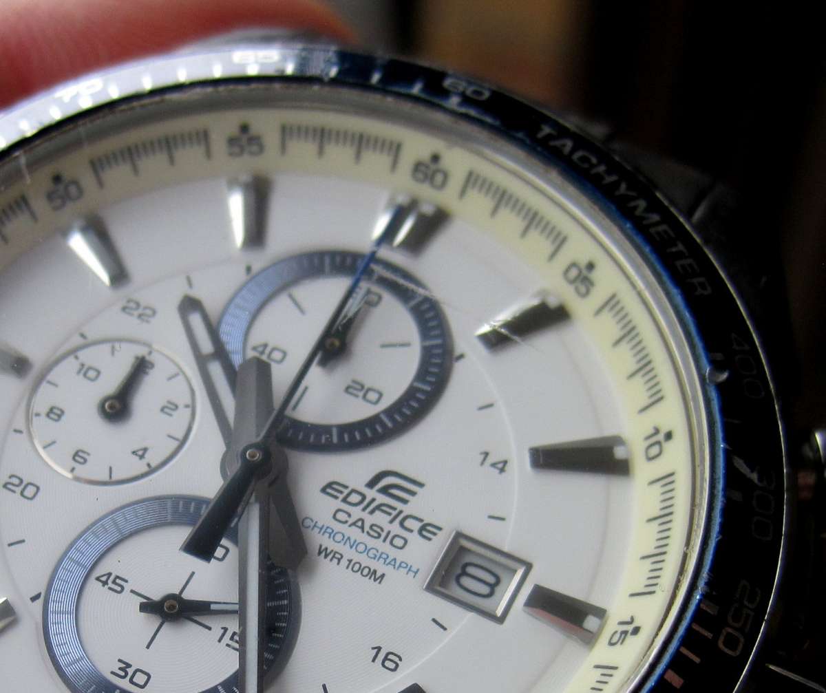 CASIO Edifice Chronograph quartz men's watch