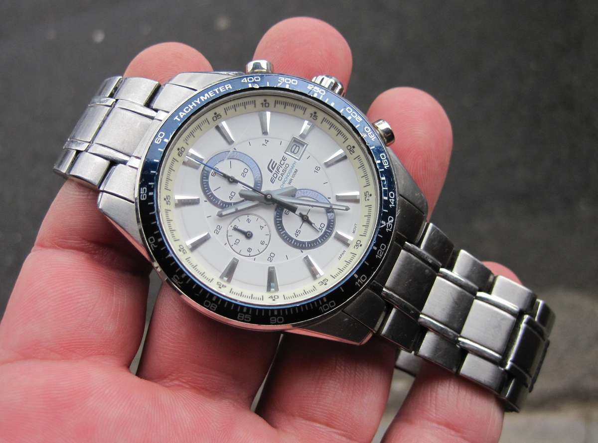CASIO Edifice Chronograph quartz men's watch