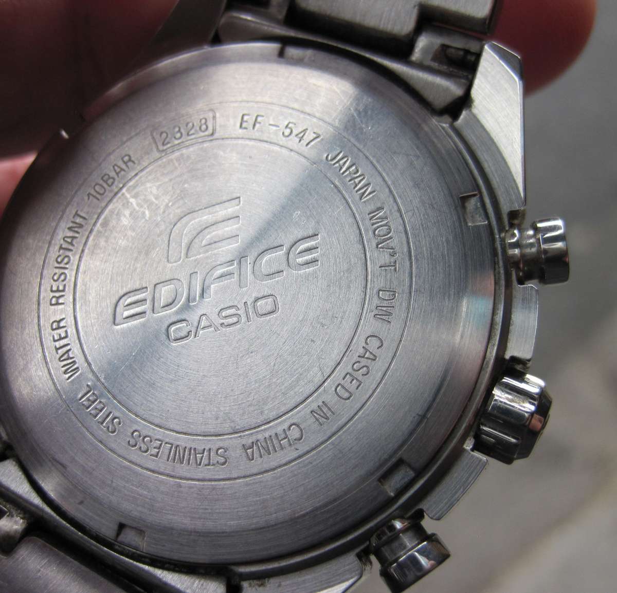 CASIO Edifice Chronograph quartz men's watch