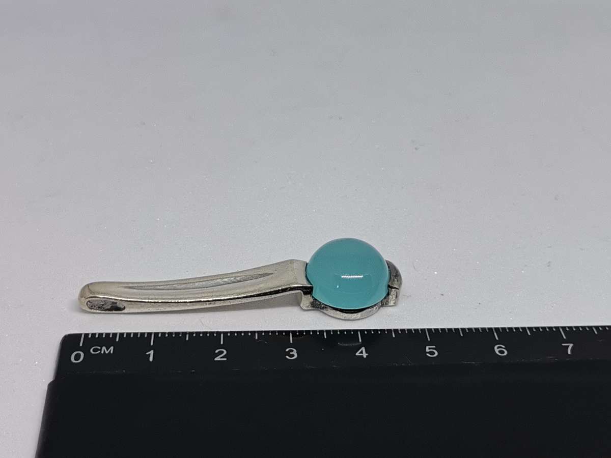 Silver Aquamarine Pendant