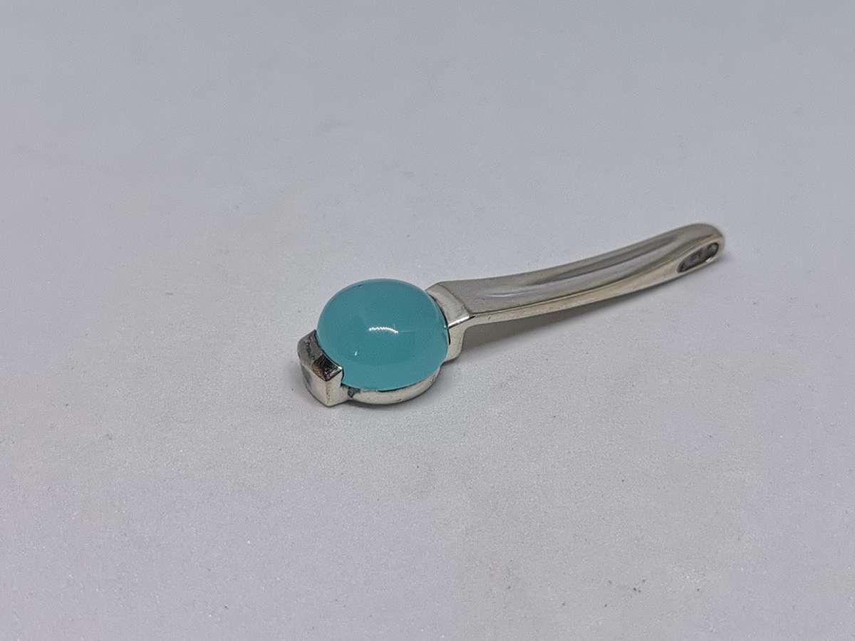 Silver Aquamarine Pendant