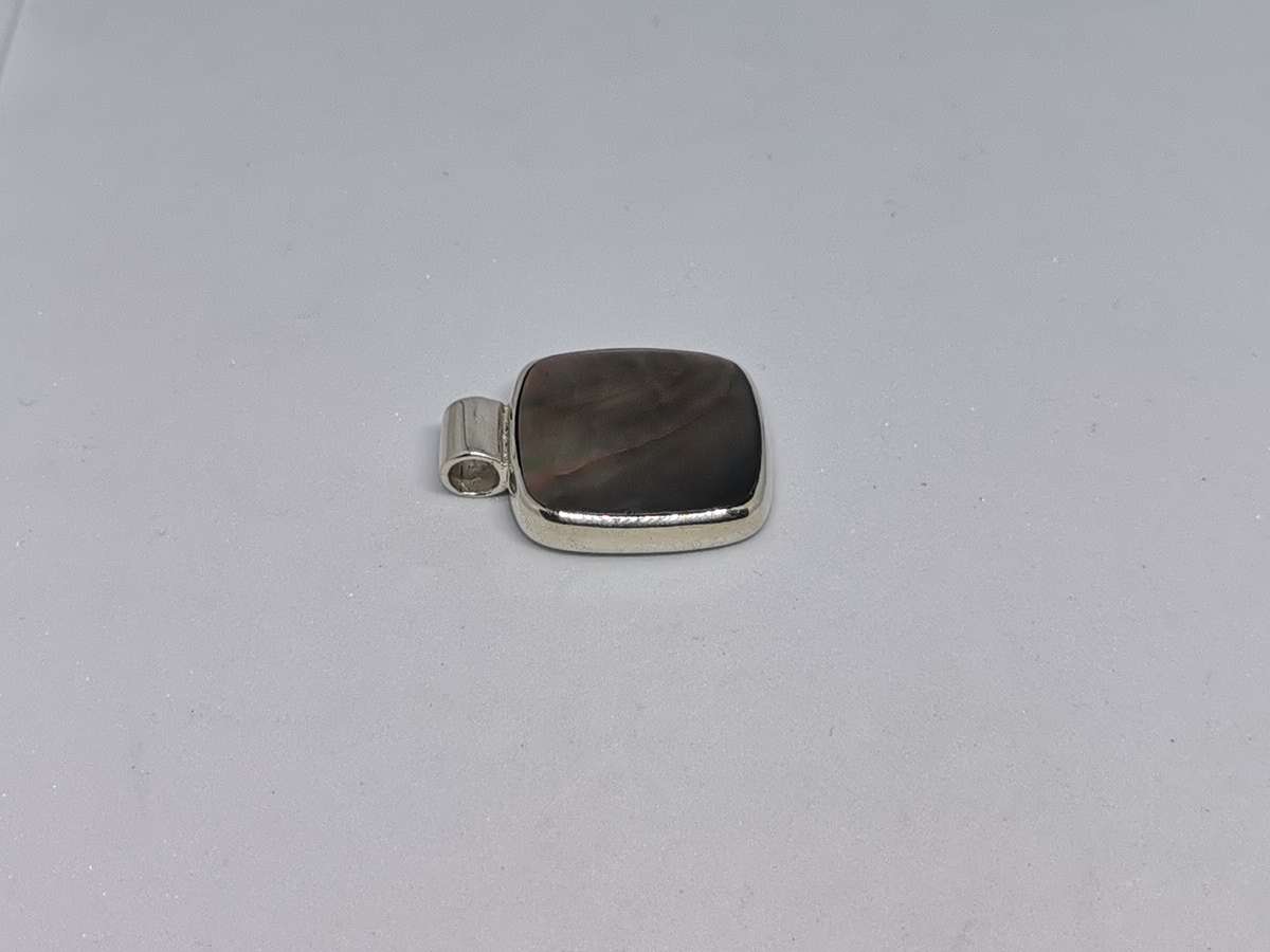 Silver Abalone Pendant
