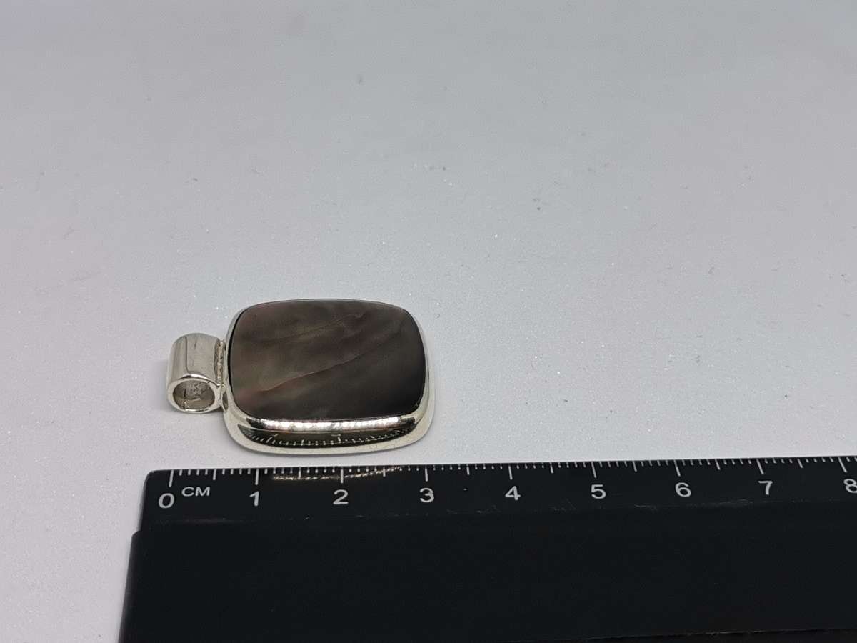 Silver Abalone Pendant