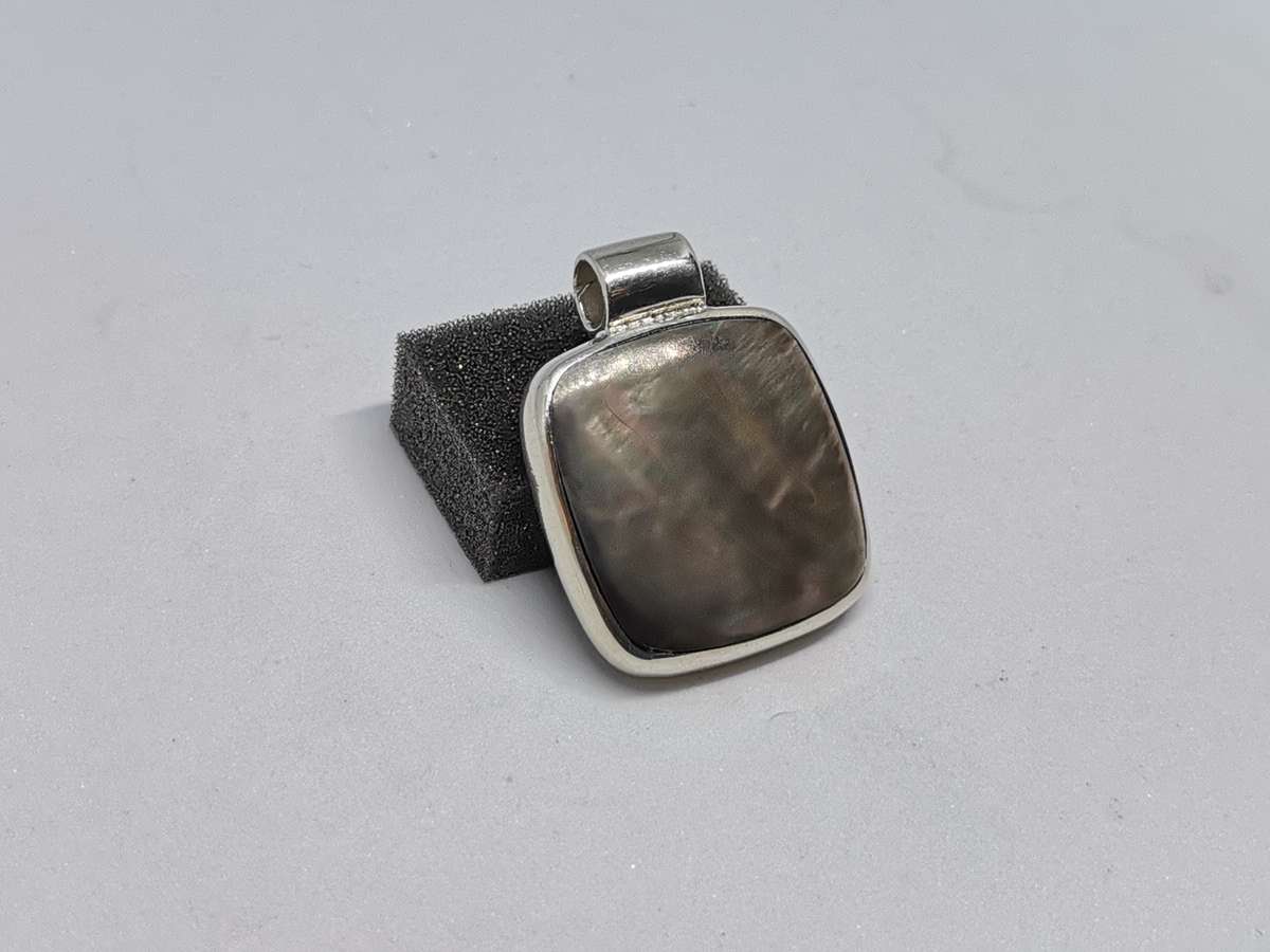 Silver Abalone Pendant