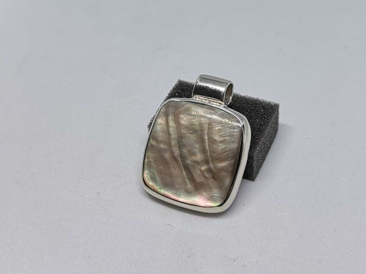 Silver Abalone Pendant