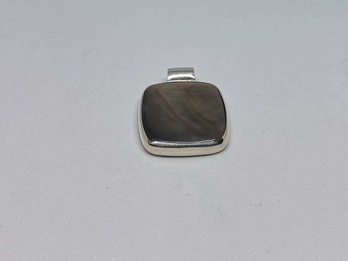 Silver Abalone Pendant