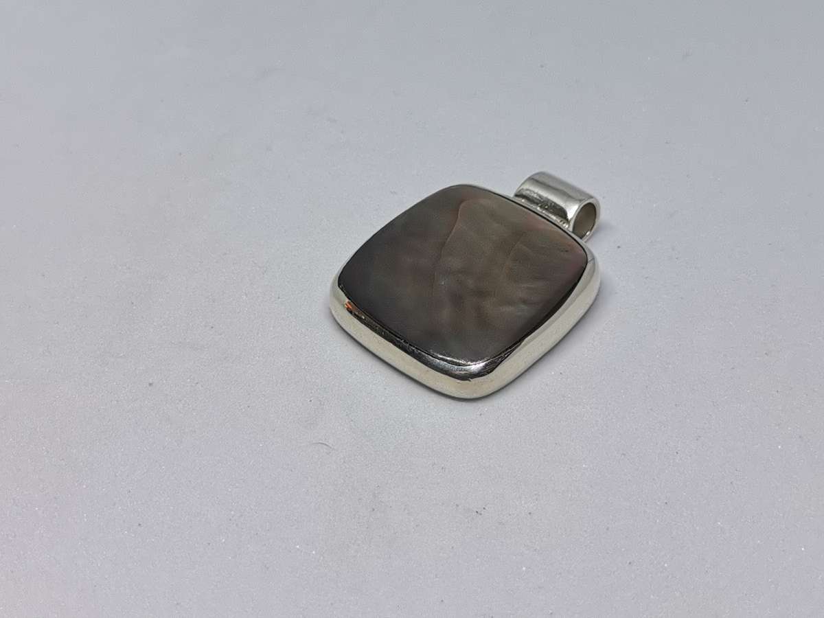 Silver Abalone Pendant