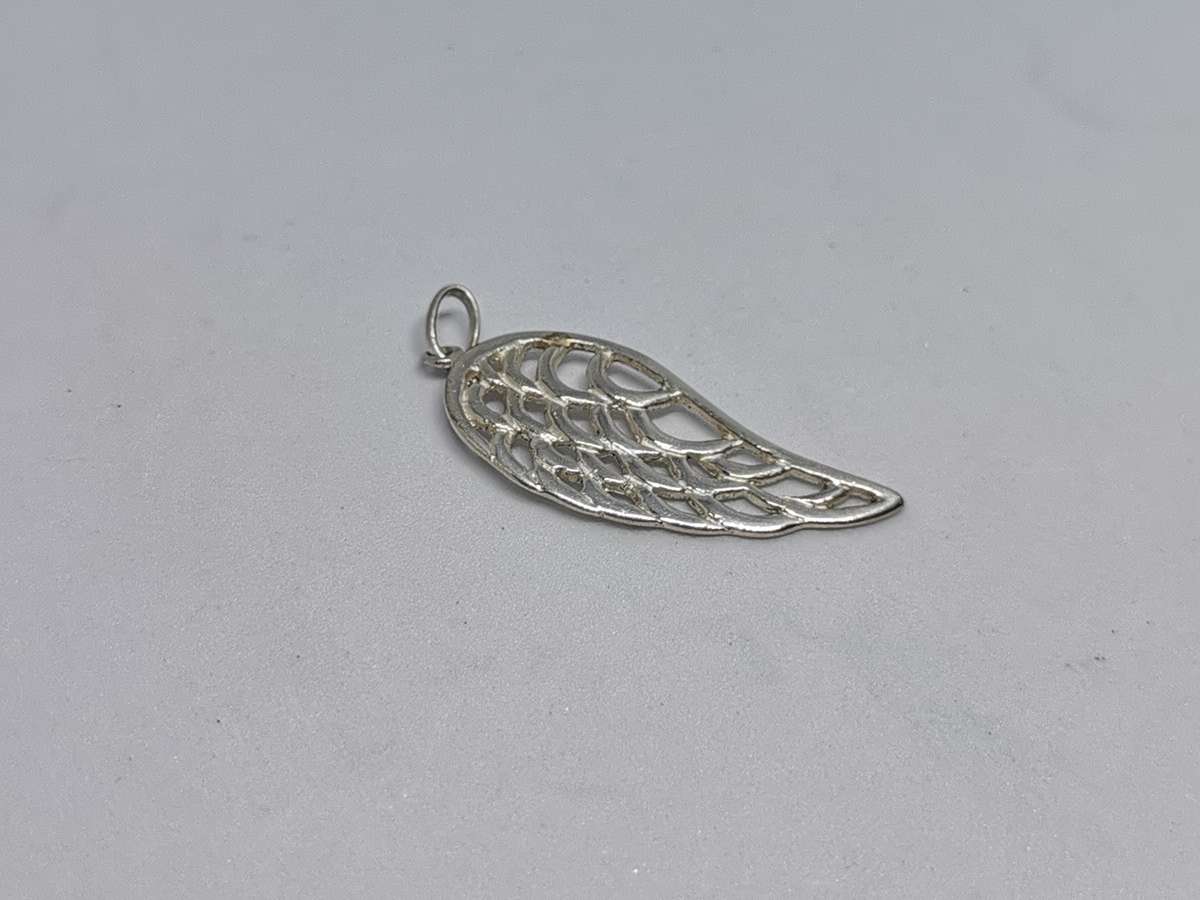 Silver Angel Wing Pendant