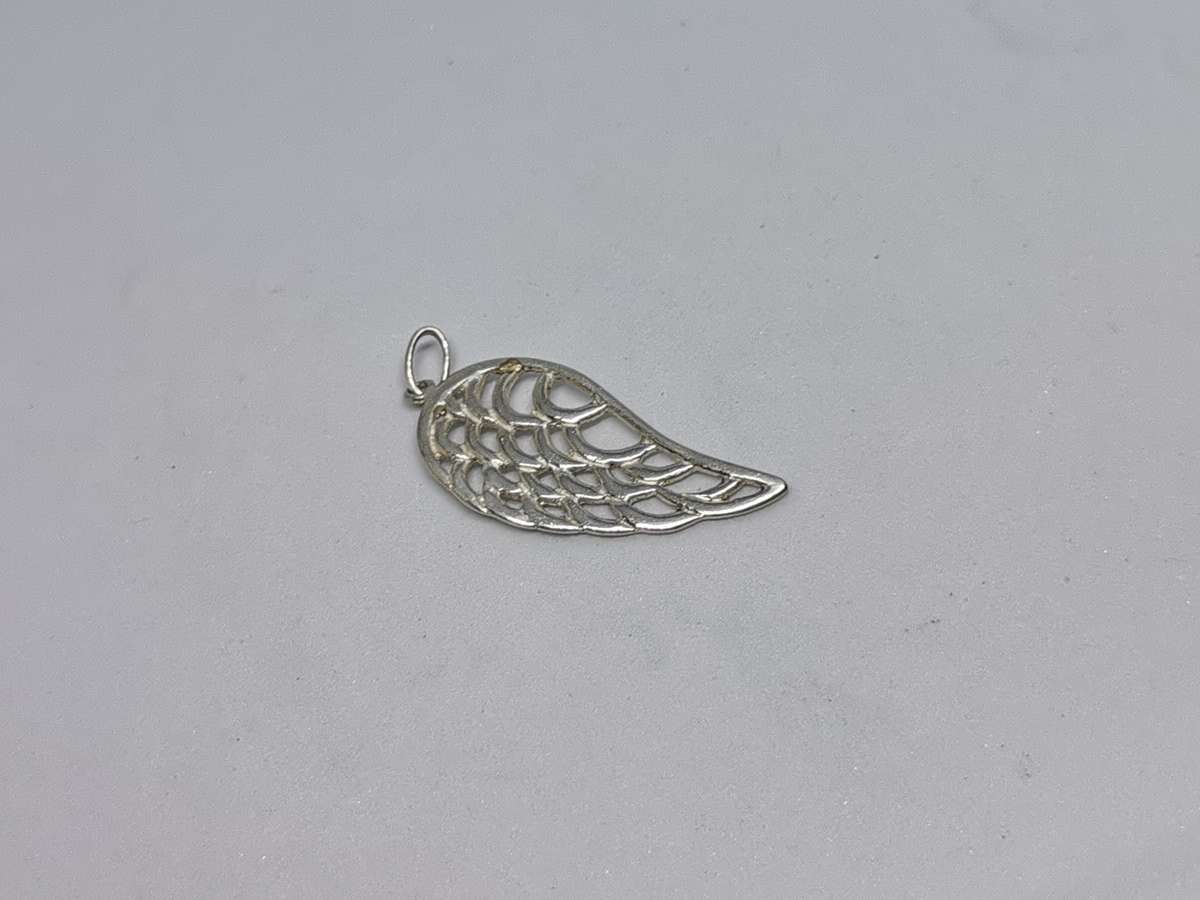 Silver Angel Wing Pendant