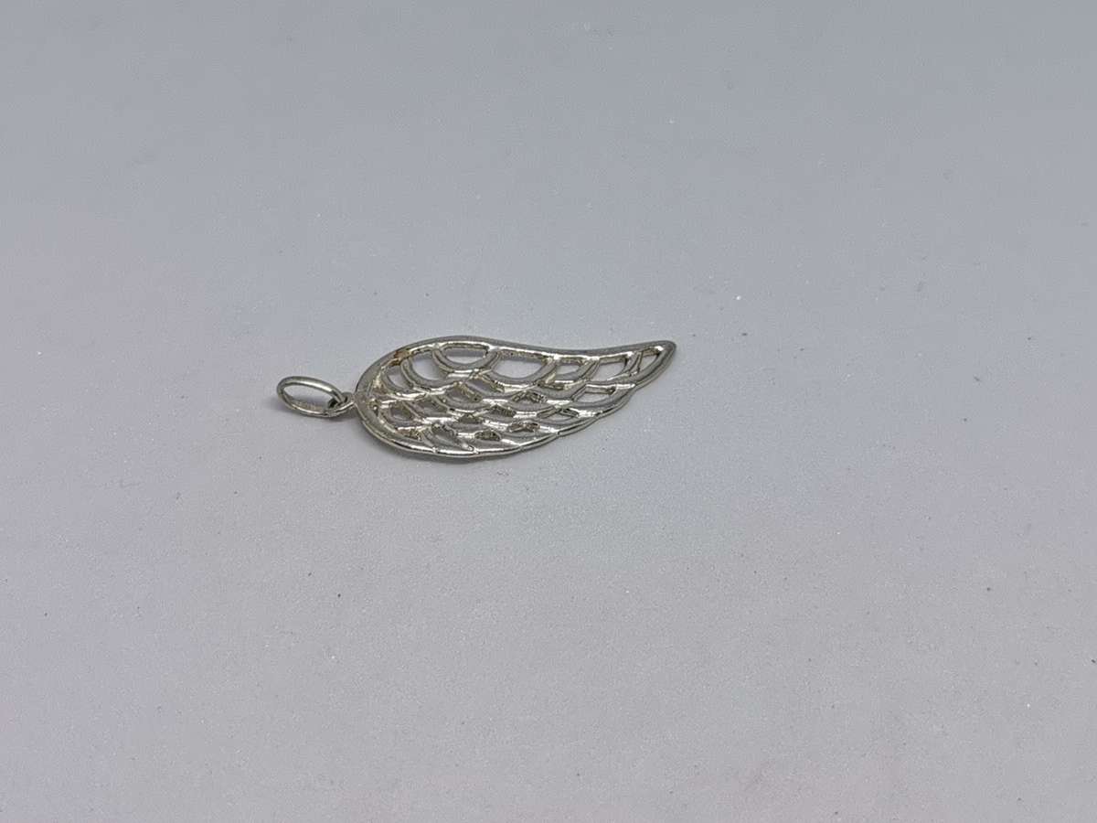 Silver Angel Wing Pendant