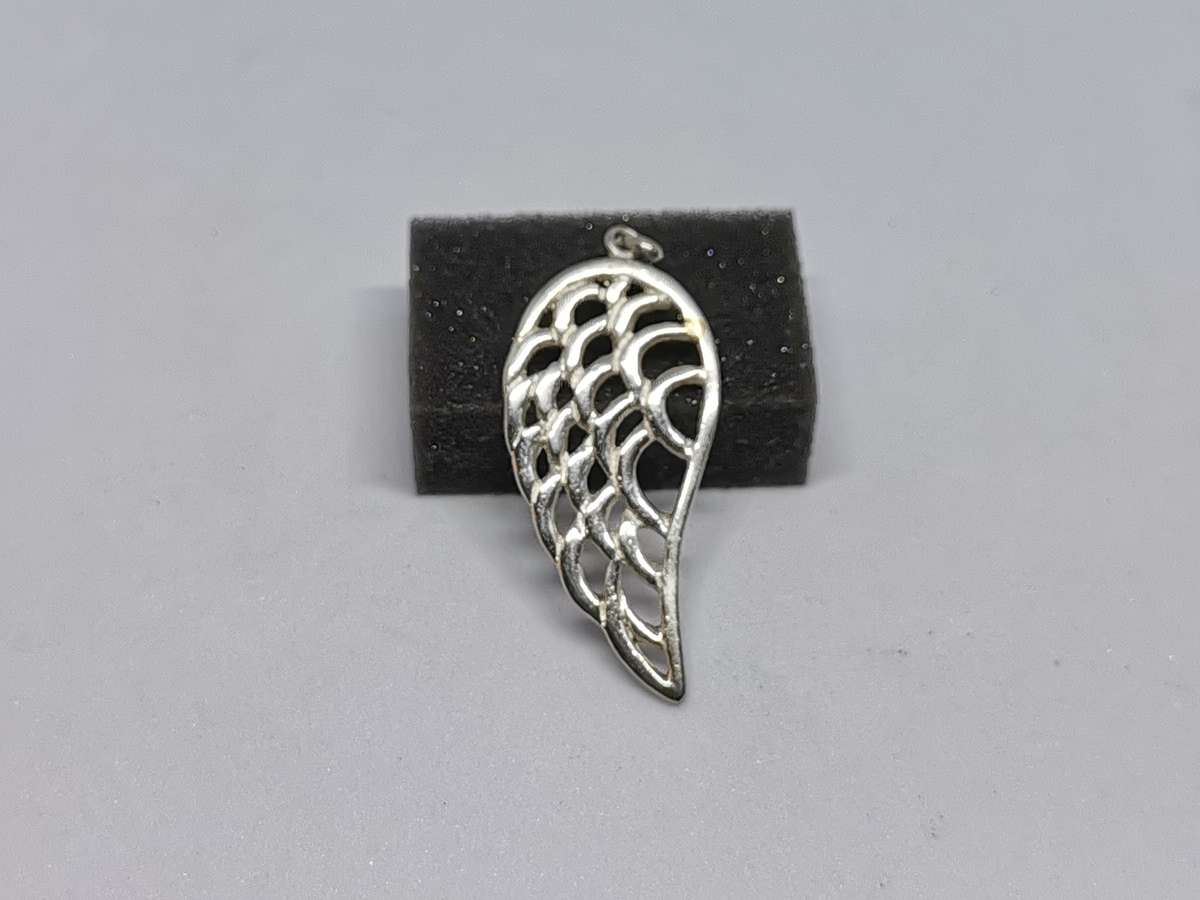Silver Angel Wing Pendant