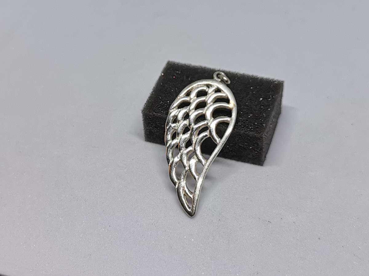 Silver Angel Wing Pendant