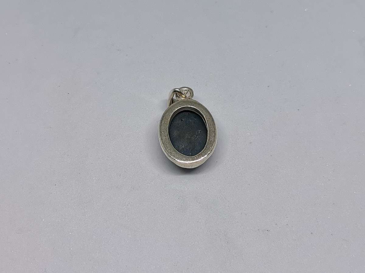 Silver Lapis Lazuli Pendant