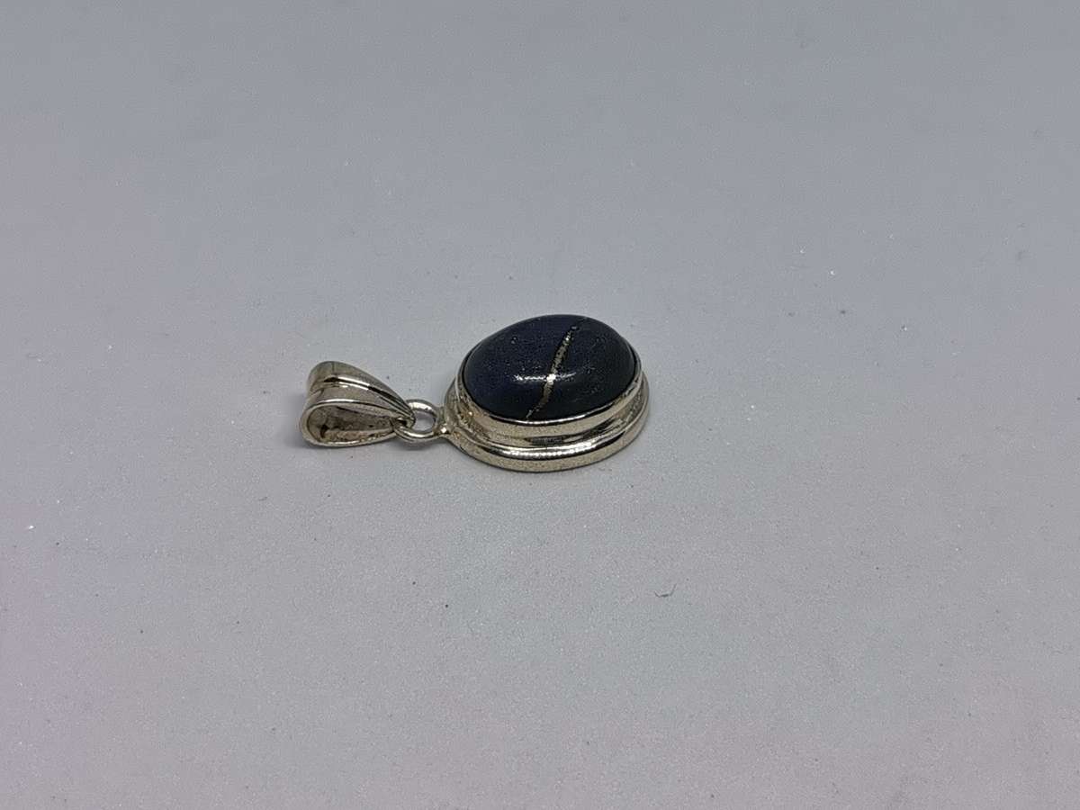 Silver Lapis Lazuli Pendant